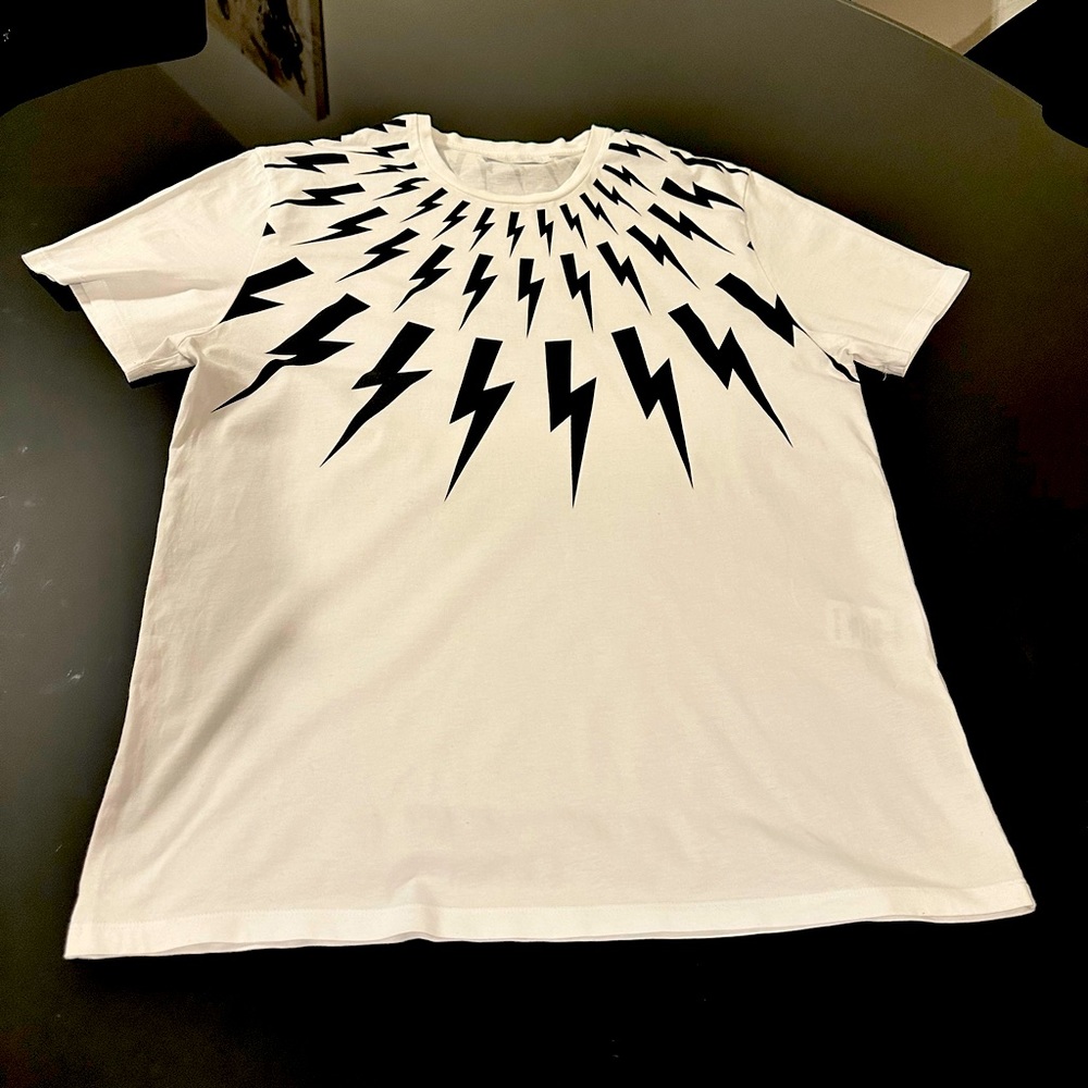 Men's Neil Barrett Thunderbolt T shirt